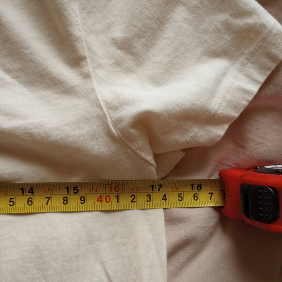 Y2K Boho Boxy Cream Crochet Embroidered Beaded Top – Liz Claiborne 2000s White - Picture 4 of 7